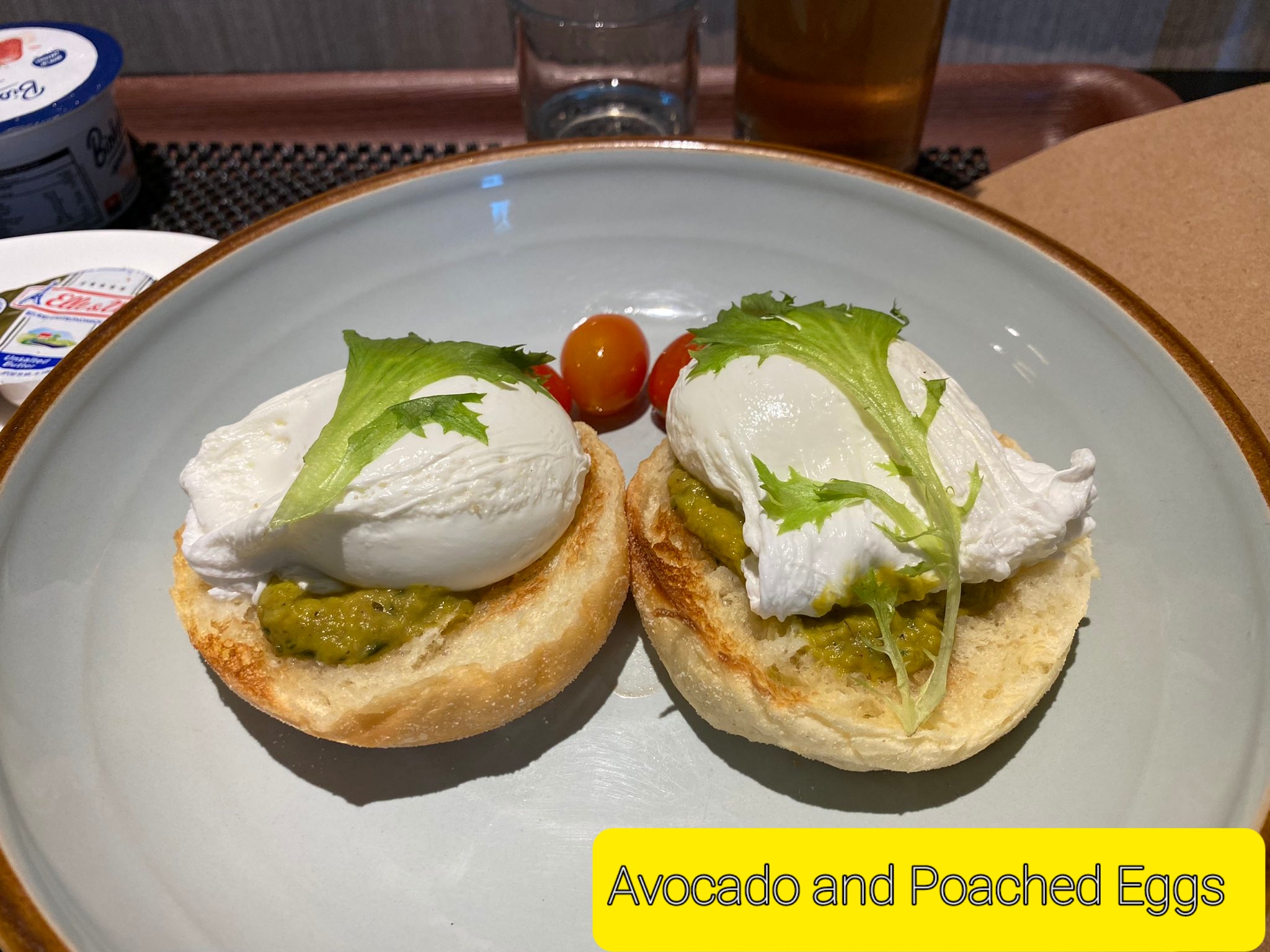 AYANA Avocado and Poached Eggs